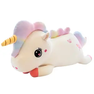 New Cute down cotton unicorn doll sleeping pillow doll girl soft cute plush toy girl birthday gift unicorn stuffed toys