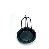 Antiadherente de acero al carbono BBQ Chicken Rack BBQ Stand Asador Grill para herramientas de parrilla al aire libre