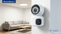 Caméra IP de sécurité domestique DREAMKACHER AF-AA04, DC 5V 2A, 2MP, WIFI, interphone audio bidirectionnel, zoom optique 10x-20x, prend en charge le cloud