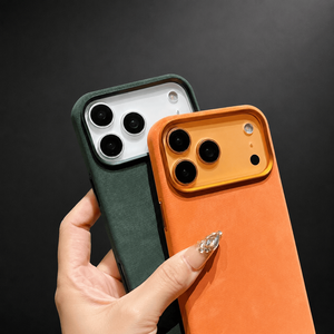 Stevige, minimalistische, schokbestendige iPhone-hoes van fluweel - Product Image 5