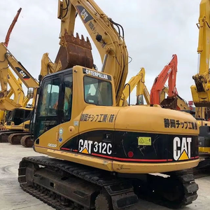 Used for 312c Excavator Secondhand <b>Machine</b> 12 Ton 74kw Power Original Engine & Pump Nice <b>Running</b> Condition for Hot Sale - Product Image 1
