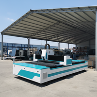 Machine de découpe laser à fibre de grand format haute précision 4020 6KW pour la découpe d'aluminium, de laiton et de tôles métalliques