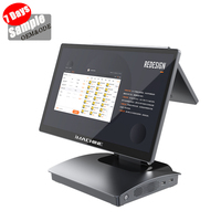 IMachine A2 15,6-дюймовый моноблок с сенсорным экраном, Windows 10/11, POS-терминал, металлический корпус, система кассового аппарата для ресторанов