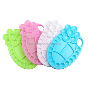 Fournitures <span class=keywords><strong>de</strong></span> <span class=keywords><strong>peinture</strong></span> en propylène multifonctionnelles faciles à laver pour aquarelle Art Fleurs Dessins <span class=keywords><strong>Palette</strong></span> portable pour - Product Image 1