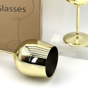 Boîte de couleur personnalisée en acier inoxydable <span class=keywords><strong>verre</strong></span> <span class=keywords><strong>à</strong></span> champagne <span class=keywords><strong>pied</strong></span> haut vin <span class=keywords><strong>rouge</strong></span> résistant aux chutes vaisselle d'extérieur gobelet en métal - Product Image 6