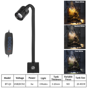 Luz LED <span class=keywords><strong>para</strong></span> <span class=keywords><strong>Acuario</strong></span> con Enfoque Variable, Regulación de Intensidad y Tres Cambios de Color <span class=keywords><strong>para</strong></span> Crear una Atmósfera Escénica en el Pecera - Product Image 6