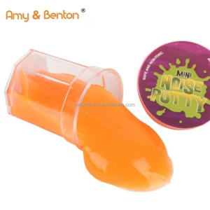 Amy & Benton 4Pcs Mini Colorful Noise Putty Slime Relief Stress Toys Squeeze Toys Party Favors pour enfants et adultes - Product Image 3
