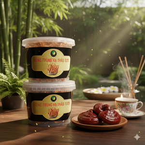 Cordyceps frais en conserve de haute qualité, champignon entier préservé pour une utilisation culinaire et traditionnelle - Product Image 1