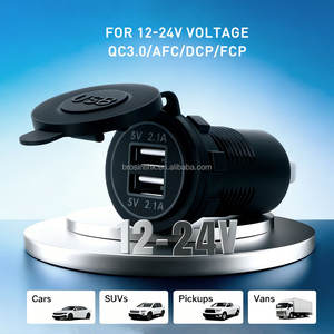 Cargador de Coche USB Dual BROSintl 12V 24V 5V 4.2A para Coche, Autobús, Barco, Embarcaciones, RV - Product Image 4
