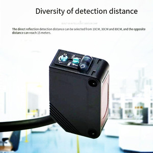 E3Z-D61 Infrared <b>Sensor</b>, Diffuse Reflectance Photoelectric <b>Switch</b>, ED30 Long-Range Diode Pair, NPN Normally Open/Closed. - Product Image 1