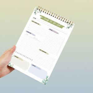 Cuaderno Planificador de Comidas Espiral Personalizado con Calendario Semanal/Mensual, Lista de Tareas, Opción de Regalo, Cubierta de PP, Encuadernación Cosida - Product Image 4