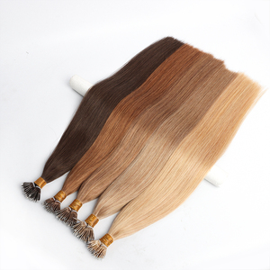 Extensions de <span class=keywords><strong>cheveux</strong></span> naturels Nano Rings lisses, 50 mèches, noir naturel, brun, blond, micro-anneaux, pré-collées, <span class=keywords><strong>cheveux</strong></span> brésiliens Remy - Product Image 4
