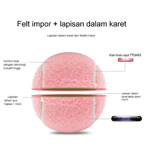 Teloon pink tennis <b>balls</b> offer perfect <b>bounce</b> and durability, ideal for double play practice and training - Product Image 5