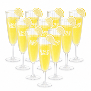 Copas de Champán de Plástico <span class=keywords><strong>con</strong></span> Tapas, Copas de Vino Transparentes Desechables para Bodas, Brindis, Fiestas y Eventos, Libres de BPA, Paquete de 100 - Product Image 3