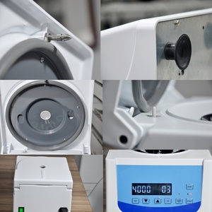 Centrífuga de Laboratorio Portátil CE TD4C con Pantalla LCD, Separación por <span class=keywords><strong>Plasma</strong></span>, 12 Tubos de 10 ml, 5 ml, 15 ml, 4000 RPM, Baja Velocidad - Product Image 4
