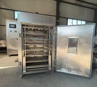 Nouveau modèle de conception Générateur de fumée industriel 50KG Four à fumer Séchage de la viande Machine à fumer