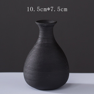 Miniature Size <b>White</b> Creative Decorative Small Ceramic Vase With Hydroponic Function for Desk Home Decor Display - Product Image 5
