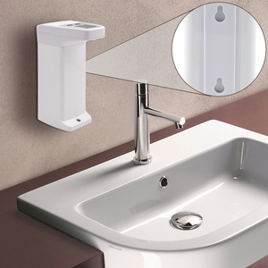 Dispenser Automatico di <span class=keywords><strong>Sapone</strong></span> Liquido da 350ml con Sensore a Infrarossi in ABS, Erogatore Senza Contatto per <span class=keywords><strong>Bagno</strong></span> e Cucina, Ideale per Hotel - Product Image 4