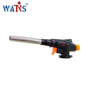 Fournisseur direct rechargeable réutilisable en acier inoxydable pistolet à feu butane briquet <span class=keywords><strong>de</strong></span> <span class=keywords><strong>cuisine</strong></span> torche - Product Image 2