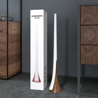 Chausse-pied autoportant en bois style nordique, ultra long, pour personnes âgées et femmes enceintes
