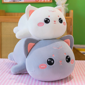 TikTok Ultra-morbido di grandi dimensioni cuscino gatto peluche Ultra-morbido poliestere Anime bambola per ragazze tipo orso cerato Stress sollievo - Product Image 1