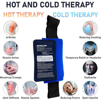 Pack de gel chaud/froid réutilisable FSPG avec ceinture de soutien lombaire, enveloppant multi-usages pour soulager la douleur, coussin chauffant et rafraîchissant