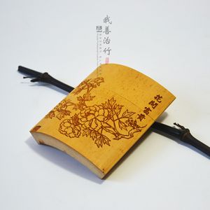 Bamboo Carved Cigarette Box Special Shaped Handmade Custom Made For Smoking Accessories - Product Image 4