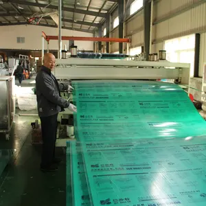 Grass Green 12mm High-temperature Resistant Polycarbonate Honeycomb Board For Greenhouse Gardens