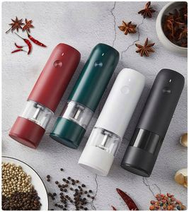 New Rechargeable Mill Pepper and Spice <b>Salt</b> Grinder With LED Light Adjustable <b>Coarseness</b> Kitchen Grinder - Product Image 6