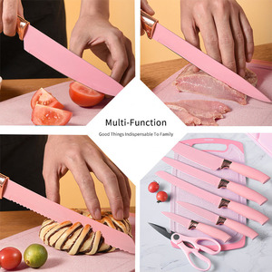 Hot bán New không dính 19 cái Silicone Đồ dùng nấu ăn lưu trữ giá rẻ dụng cụ nhà bếp và nhà bếp Knife Set - Product Image 5