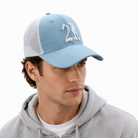 Op maat gemaakte borduurwerk handgestikte rode suède Oxford luipaard argyle/stippen fruit baseball cap 6 panel trucker cap