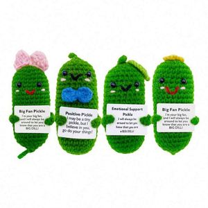 Muñeca de Ganchillo Hecha a Mano, Juguete Artificial, Animales de Peluche, Ramo de Flores Tejidas OEM, Decoración de Escritorio de Oficina, Regalo de Graduación EN-71 - Product Image 1