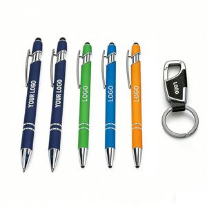 Stylos à bille de luxe personnalisés avec logo, impression personnalisée pour événements professionnels, cadeau promotionnel - Product Image 1
