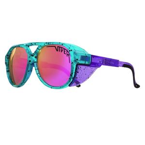Ensemble de lunettes de soleil de sport polarisées Pit Viper, protection UV400, monture légère, anti-buée et coupe-vent - Product Image 1