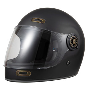 Casque Intégral Carburo Retro' Ce Noir Mat XS - Product Image 1