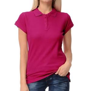 Camiseta tipo polo para mujer a precio de fábrica, algodón y spandex, camiseta polo personalizada para mujer - Product Image 6