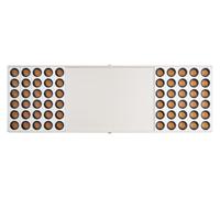 Plafond moderne 20W projecteur carré réflecteur led vers le bas lumière monté en surface led lumières