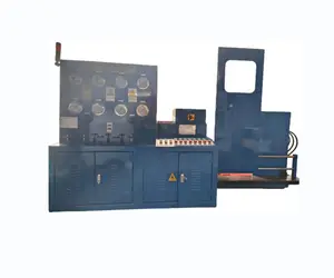 Equipado com porta de segurança Horizontal Gate Valve Seal Test Bench para venda API Inglês Hidráulica Manual Pressure Gauge Display