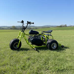 Mini-<span class=keywords><strong>trike</strong></span> rétro tout-terrain 212CC personnalisé en gros, mini-moto à quatre temps, essence, tout-terrain, kart à dérive pour adultes - Product Image 2