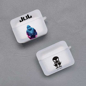 Housse de casque PC 360 à motif de doigt créatif, adaptée aux Airpods 1 <span class=keywords><strong>2</strong></span> 3 4 Pro2 Coque july case - Product Image 5