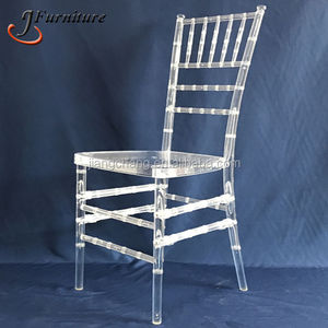 Chaise Chiavari en résine acrylique transparente Ghost bon marché pour mariage - Product Image 2