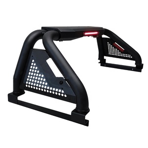Suministro de fábrica <span class=keywords><strong>Precio</strong></span> de descuento Accesorios universales para automóviles 4x4 Camioneta camioneta Barra deportiva negra Barra antivuelco - Product Image 6