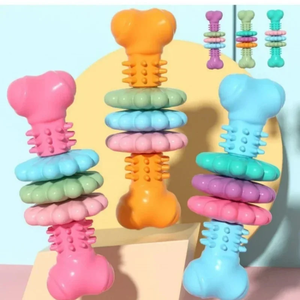 Juguetes para Mascotas, Juguetes de Hueso Carnoso para Perros, Tipo TPR, Piezas de Carne Variadas, Resistentes a Mordeduras, Juego de Juguetes para Dientes, Suministros para Perros - Product Image 2