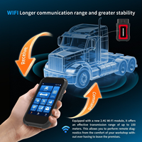 Outil de diagnostic pour camions lourds et véhicules électriques commerciaux HUMZOR M400