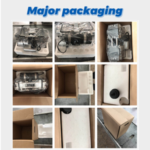 Pompa Vakum Piston Bebas Oli 220V 120 Liter Per Menit untuk Vacuum Suction Cups - Product Image 4