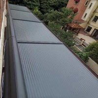 Toldo Retráctil de Aluminio Personalizado de Fábrica para Techo, Protección Solar para Patio Exterior