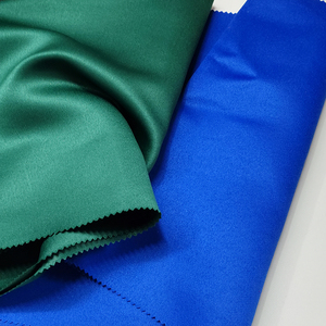 Manufacturer 195GSM 280CM Woven <strong>Dyed</strong> <strong>Polyester</strong> <strong>Satin</strong> <strong>Fabric</strong> Textile Wholesale Black - Product Image 4