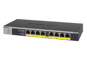 Commutateur non géré Gigabit Série GS108LP Commutateur non géré Ethernet Gigabit 8 ports <span class=keywords><strong>PoE</strong></span> + avec FlexPoE (60W) - Product Image 3