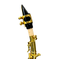 Gold Lacquer soprano Saxophone Bb Straight soprano Sax Woodwind Musical Instrument Sinomusik Wholesale Price China High Quality
