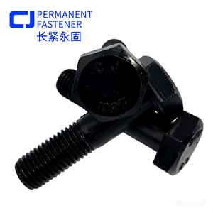 Parafusos Hexagonais de Aço de Liga de Óxido Preto de Alta Resistência 10.9S para Estruturas de Aço GB/T 1231-2024 - Product Image 1